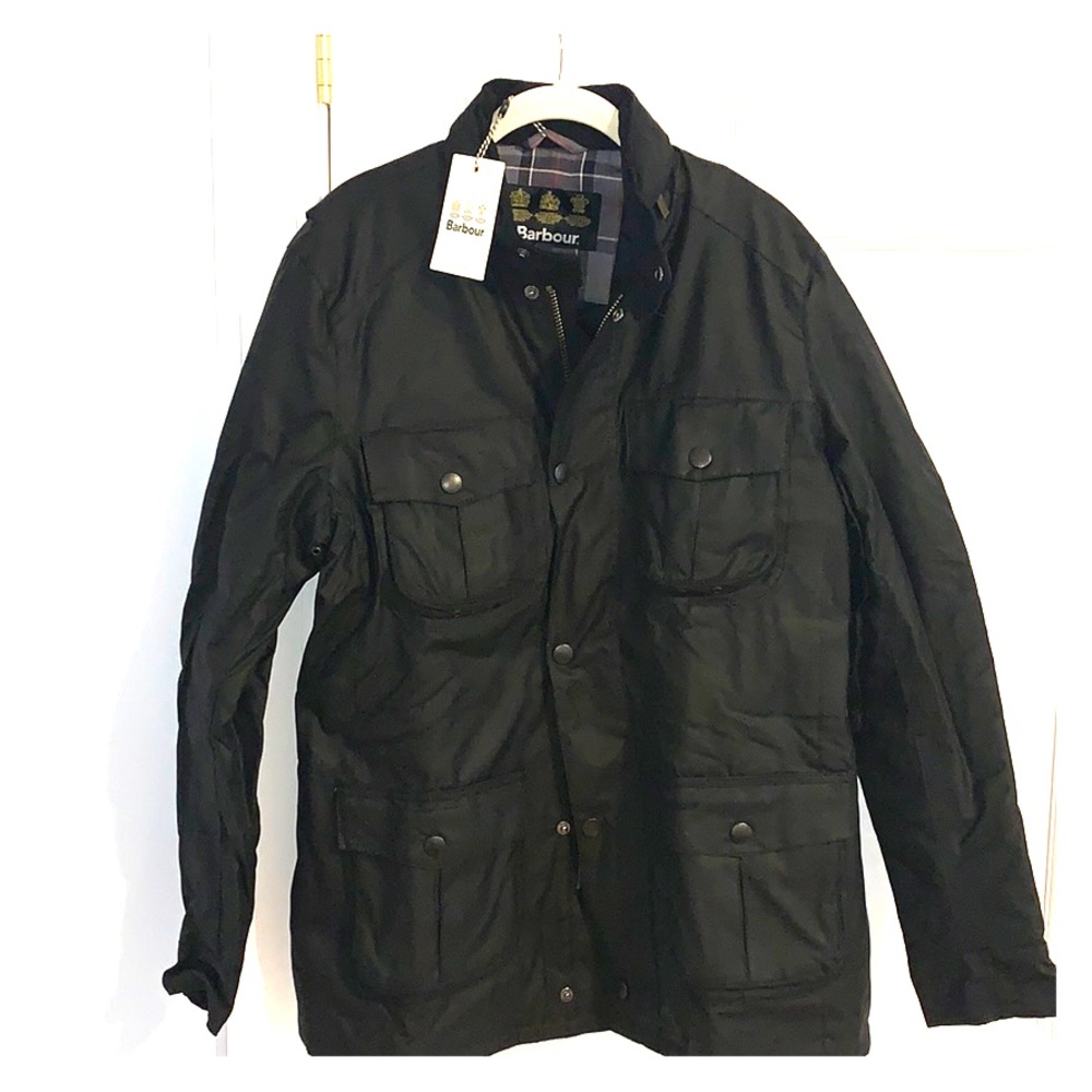 Barbour Corbridge Jacket - Black, Large, size 42.